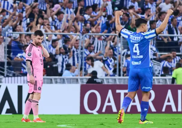 ¡Rayados congela a Messi! Monterrey golea a Inter Miami y avanza a semifinales