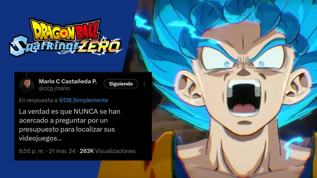 ¿Por qué los videojuegos de Dragon Ball no están doblados al español?