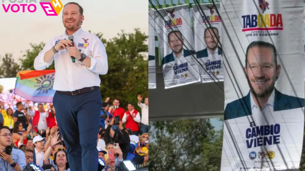 Santiago Taboada reciclará propaganda electoral en CDMX