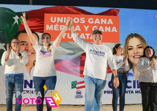 Cecilia Patrón y Renán Barrera unen fuerzas para transformar Mérida.