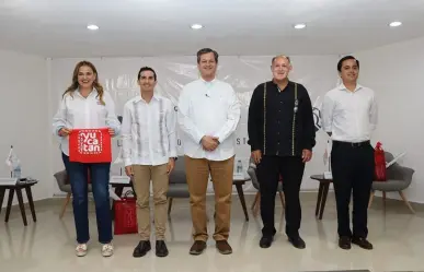 Candidatos a la alcaldía de Mérida dialogan con empresarios de CANACINTRA