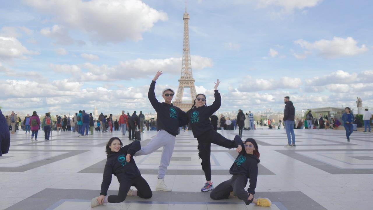 Los artistas ponen en alto el nombre de Nuevo León y México en el Festival de Francia. Foto: UANL