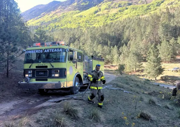 Incendio en Cañón de San Antonio: brigadas logran contener las llamas