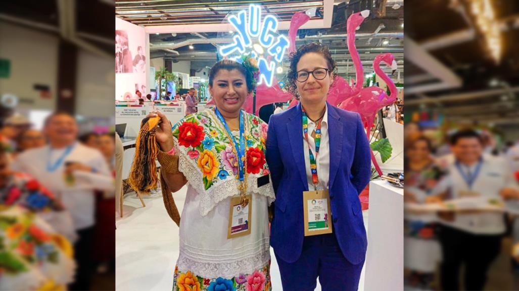 Cocinera motuleña destaca en el Tianguis Turístico representando a Yucatán