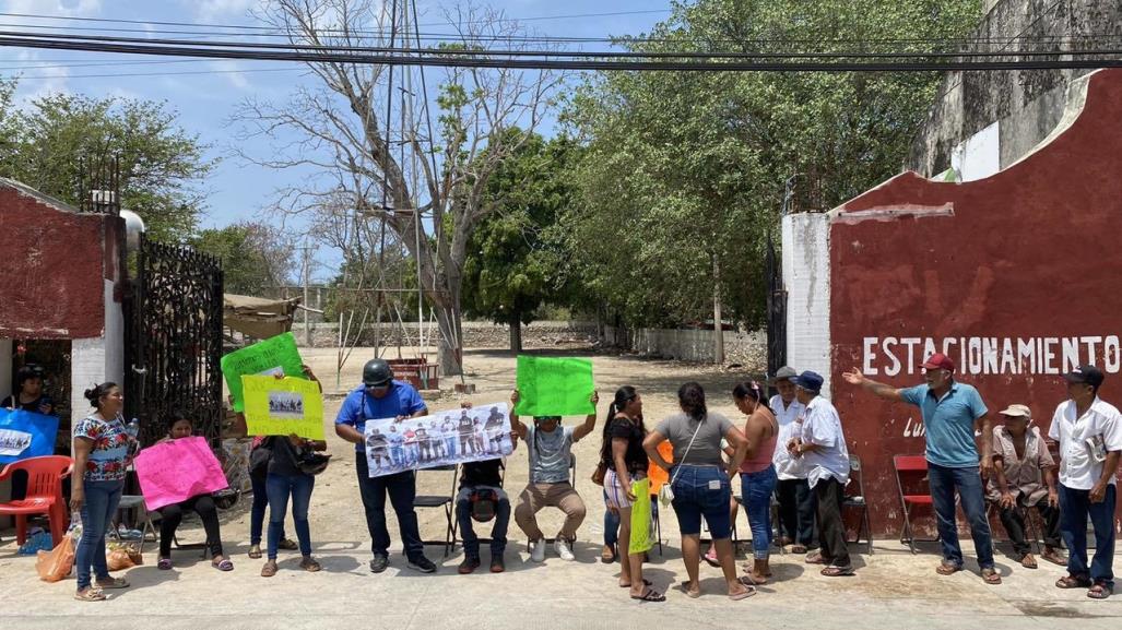 Protestan por la detención de cinco personas en  Kancabchén Rancho