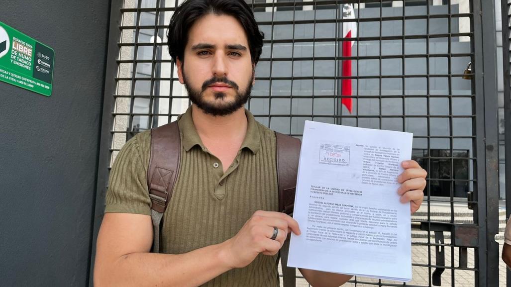 Piden a la UIF investigar corrupción en administración de Adrián de la Garza