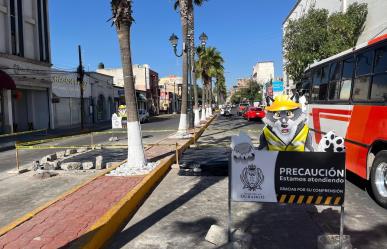 ¡Precaución! Cierre de carriles en Av. 20 de Noviembre debido a mantenimiento