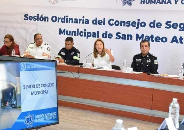 San Mateo Atenco registra reducción en índice delictivo