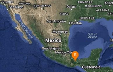 Estremece sismo de magnitud 4.2 a Veracruz