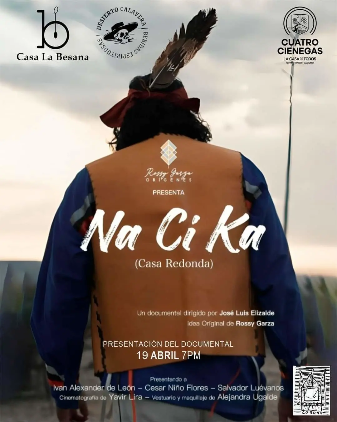 Portada del documental Na Ci Ka. Foto de Rossy Garza.