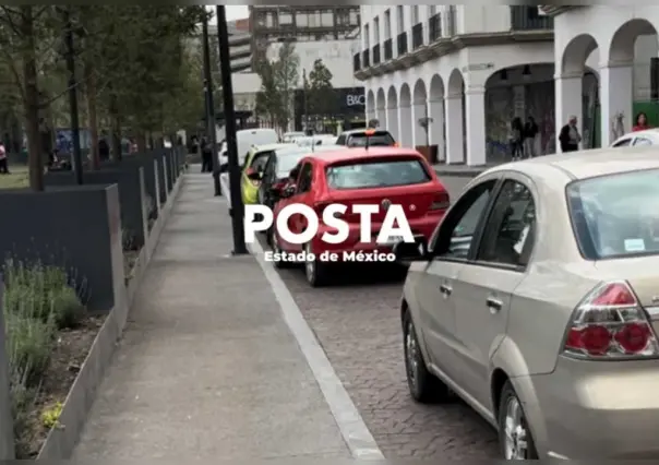 Ganan conductores sin parquímetros en Toluca, pierden estacionamientos (VIDEO)