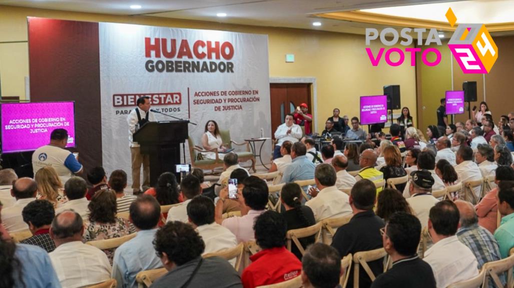 Joaquín Díaz Mena presentó los ejes de Seguridad para el Bienestar de Yucatán