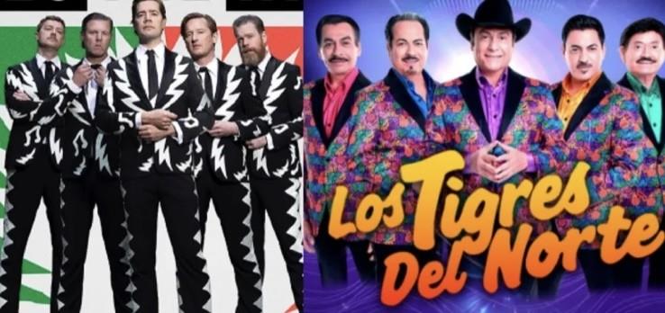 Los Tigres del Norte admirados por la banda The Hives