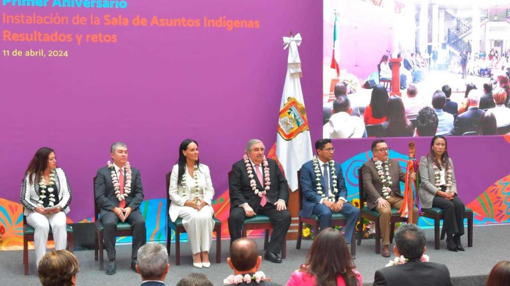 Sala de Asuntos Indígenas del PJEM celebra su primer aniversario