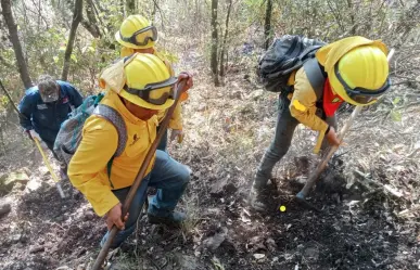 Enfrentan cuatro incendios forestales en el Estado de México