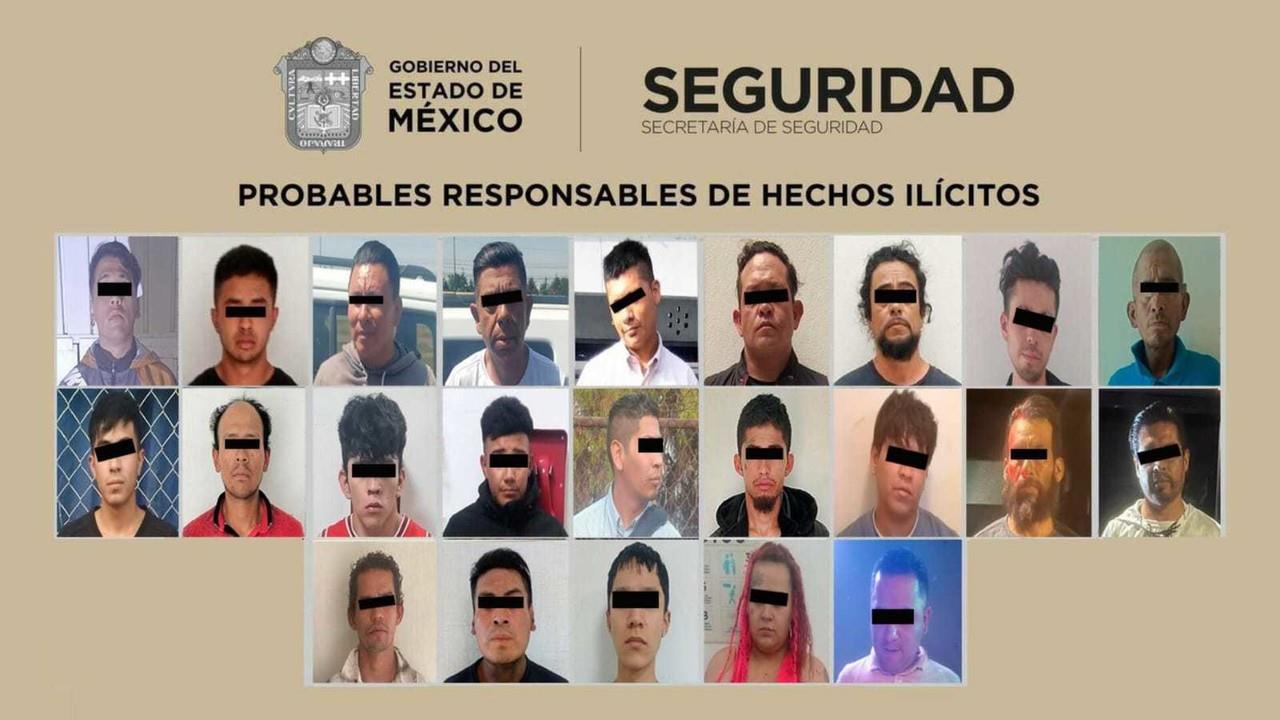 Detienen a 25 en el mega operativo Coacalco Seguro