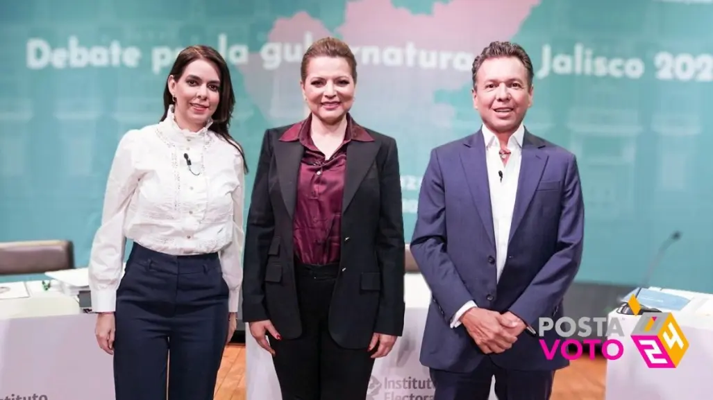 Se declaran ganadores del debate: candidatos a gubernatura de Jalisco