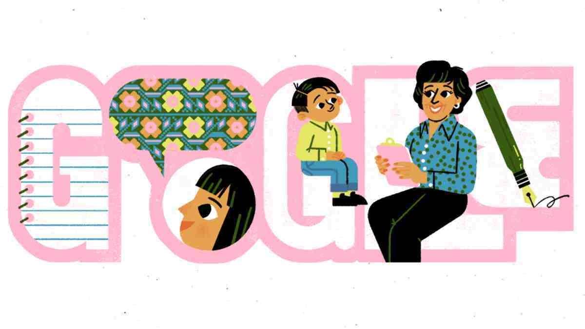 Doodle en honor a Martha. Foto de Google.