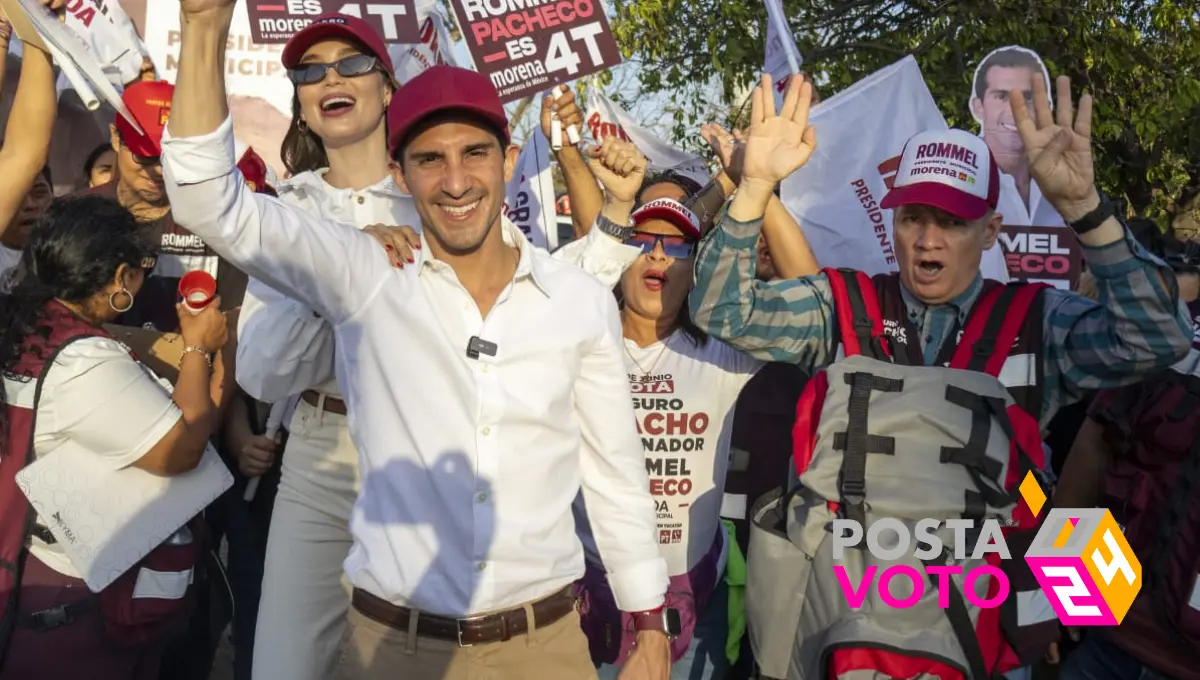 Rommel Pacheco pidió el apoyo a Claudia Sheinbaum en su próxima visita a Mérida Fotos: Cortesía