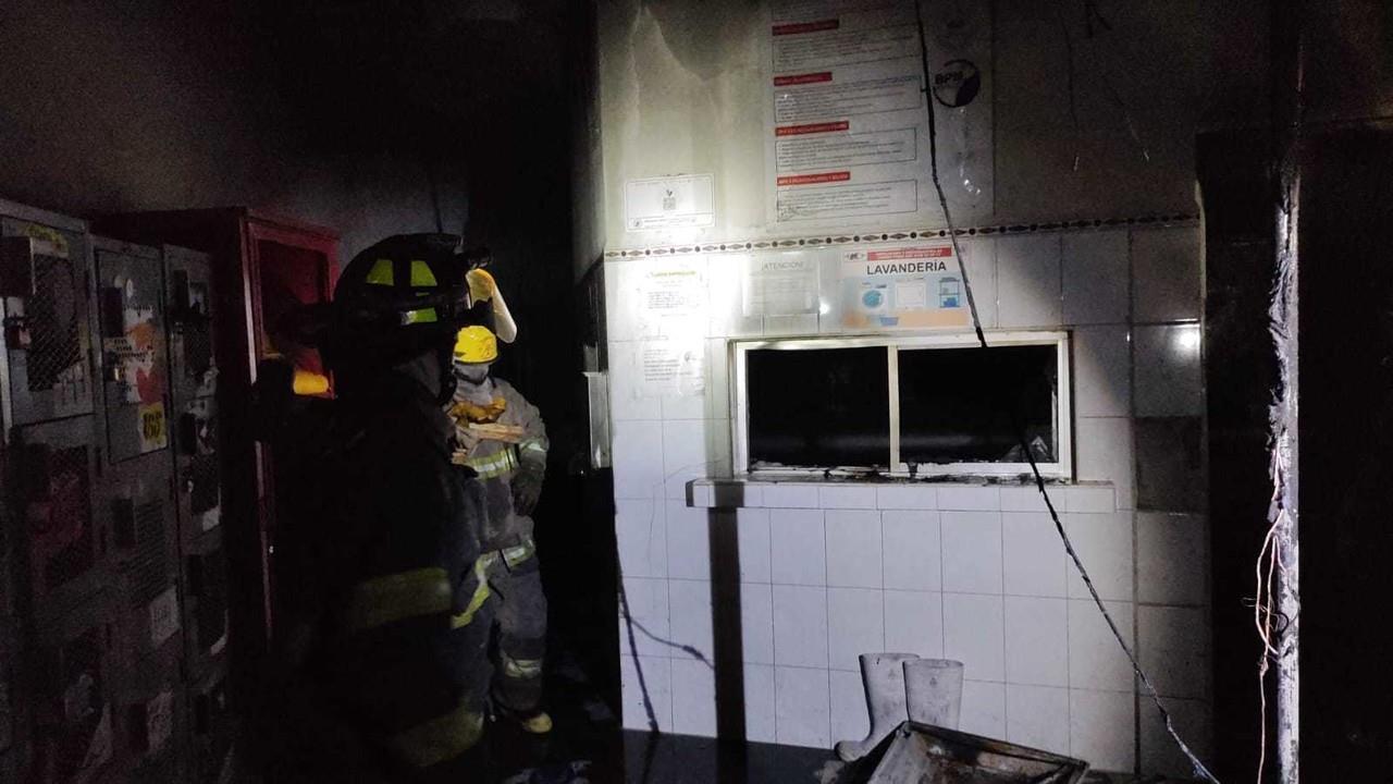 Se registra incendio en la carnicería San Juan de Guadalupe