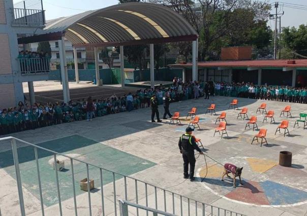 Realizan Jornadas Escolares de Proximidad, Prevención y Seguridad