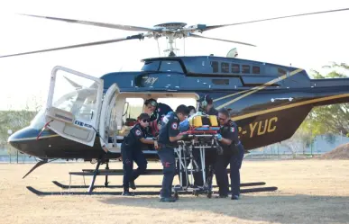 Trasladan en helicóptero a paramédicas que se accidentaron en Valladolid