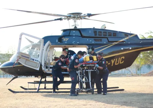 Trasladan en helicóptero a paramédicas que se accidentaron en Valladolid