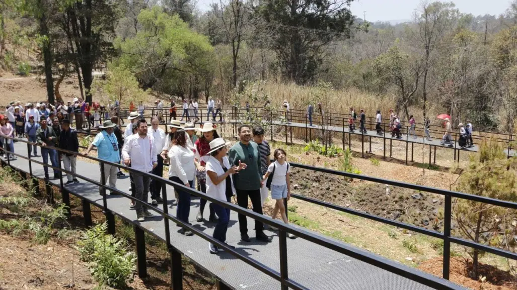 Serpientes y escaleras y Mirador Dolores: Inauguran proyecto en Chapultepec