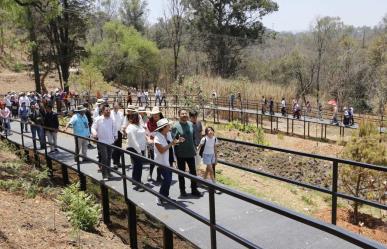 Serpientes y escaleras y Mirador Dolores: Inauguran proyecto en Chapultepec