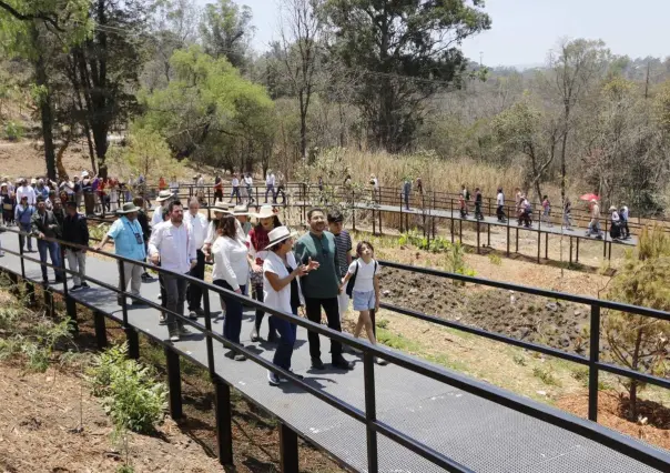 Serpientes y escaleras y Mirador Dolores: Inauguran proyecto en Chapultepec