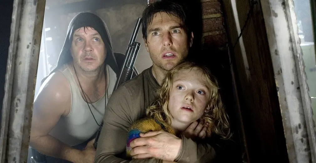 Tom Cruise y Dakota Fanning fueron padre e hija en La Guerra de los Mundos. Foto: Paramount Pictures