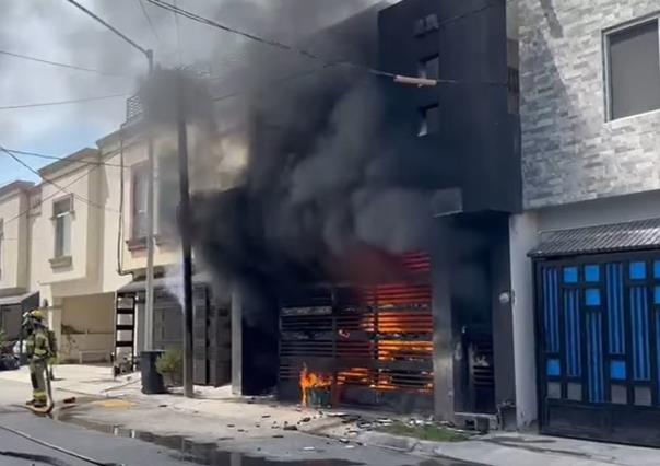 Fuerte incendio en Nexxus Diamante: desalojan a 5 personas sin lesiones