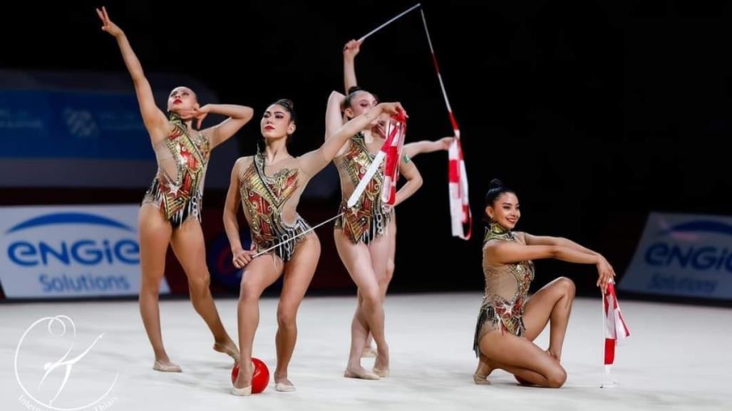 Gimnastas yucatecas logran medalla de bronce en Copa del Mundo en Bulgaria