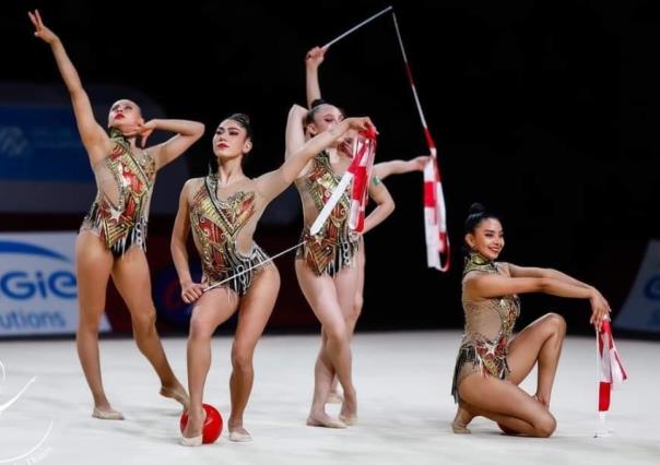 Gimnastas yucatecas logran medalla de bronce en Copa del Mundo en Bulgaria