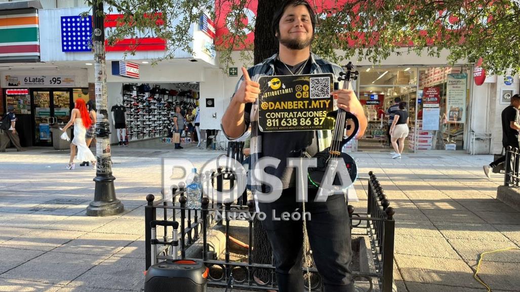 Conoce a Daniel Reyes, el violinista que conquista Monterrey