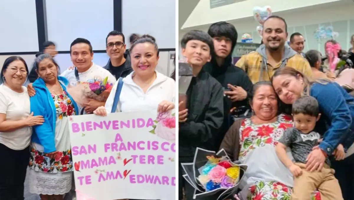 Los abuelitos pueden pasar hasta tres meses en Estados Unidos Foto: Cortesía