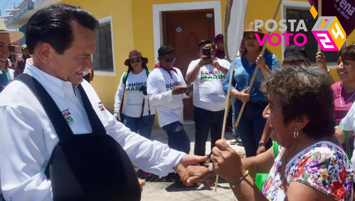 El candidato de Morena aseguró continuar con la seguridad en Yucatán Fotos: Cortesía