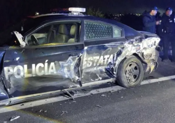 Muere policía de Edoméx en el Circuito Exterior Mexiquense (VIDEO)