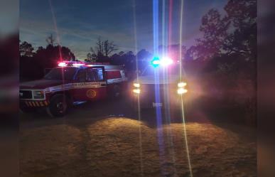 Tronco lo golpea en la cabeza y muere en zona forestal de San Dimas