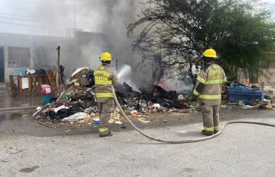 En incendio, muere perro amarrado a un árbol en Torreón; logran rescatar a 4