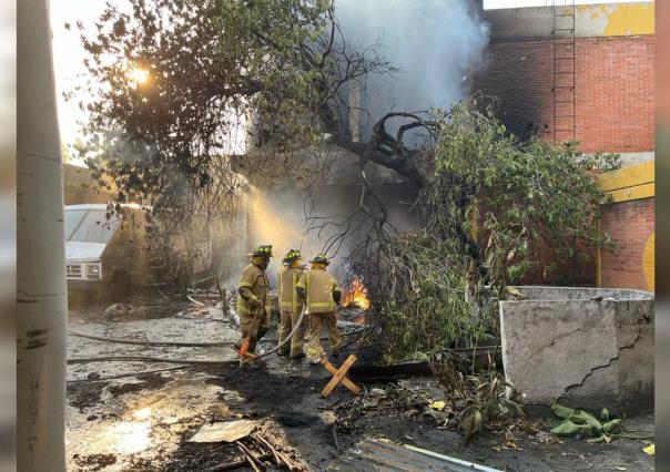 Así fue el accidente de helicóptero ocurrido el domingo en la Ciudad de México