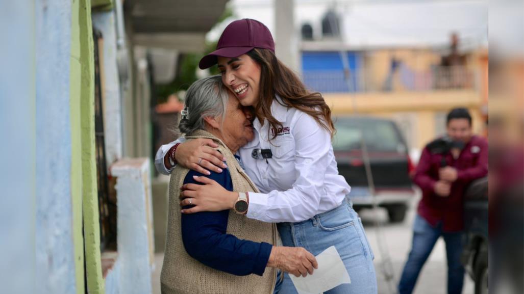 Continúa Cecy Guadiana recorrido por sectores de Saltillo y la entidad