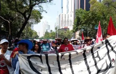 CNTE sostiene encuentro con AMLO en medio del paro nacional magisterial