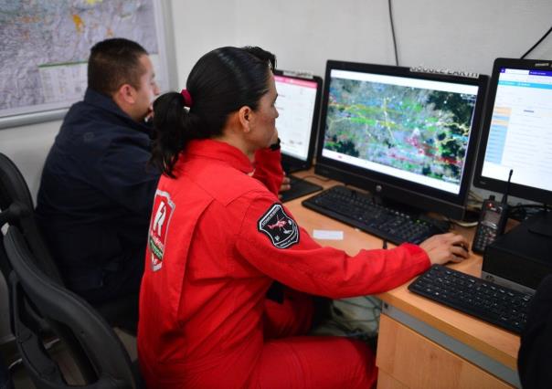 Detecta Centro Estatal del Fuego incendios forestales en tiempo real en Edoméx