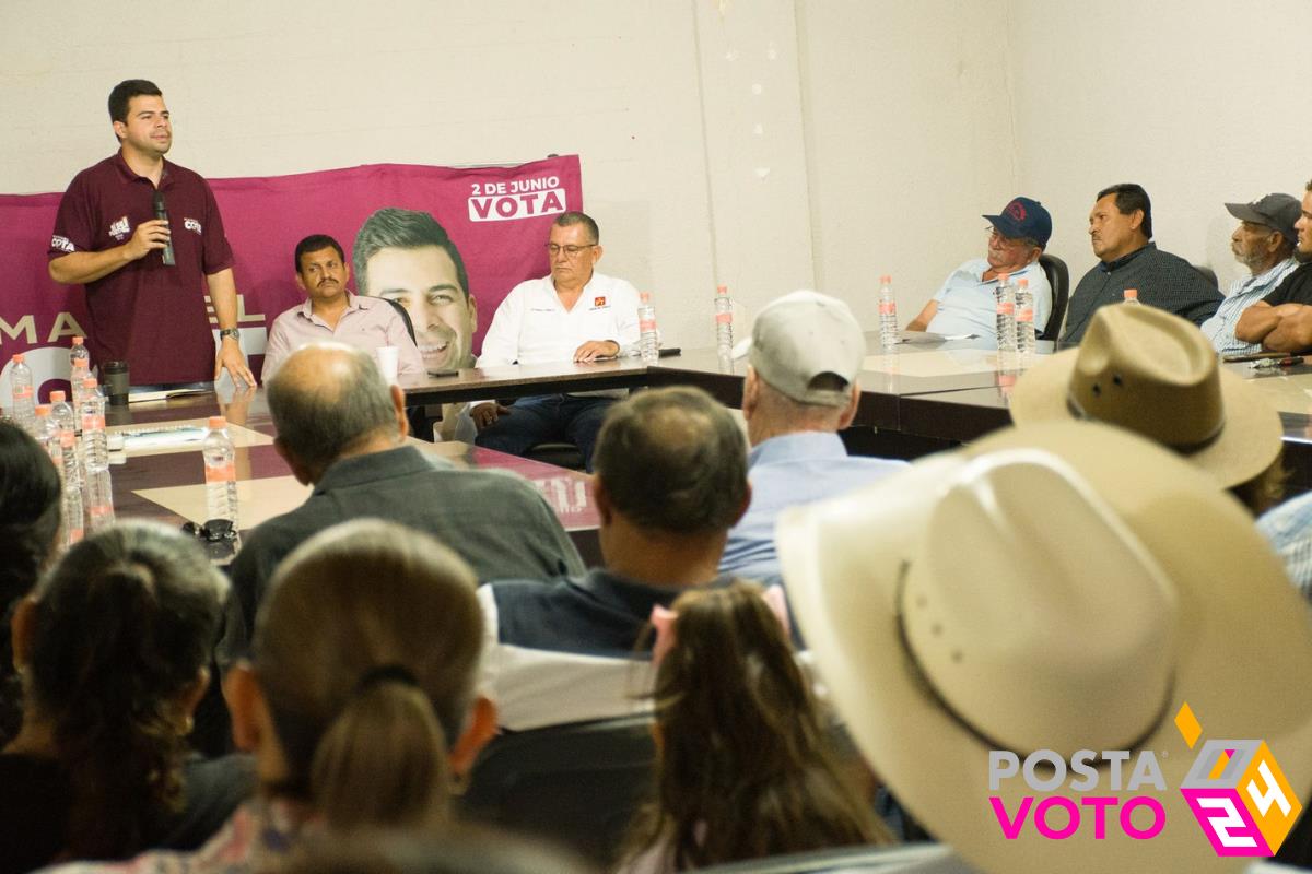 Sostiene encuentro Manuel Cota con líderes de la Unión del Valle