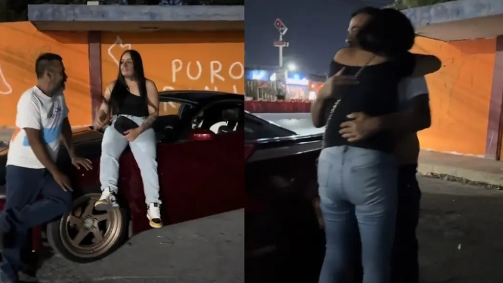 Indigente viral en Monterrey se reencuentra con su familia (VIDEO)