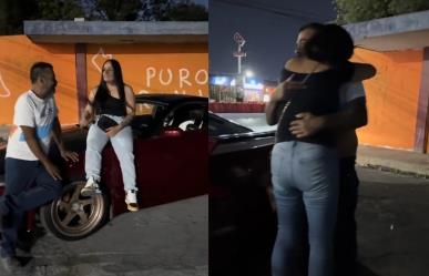 Indigente viral en Monterrey se reencuentra con su familia (VIDEO)