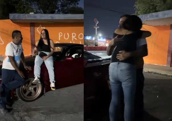 Indigente viral en Monterrey se reencuentra con su familia (VIDEO)