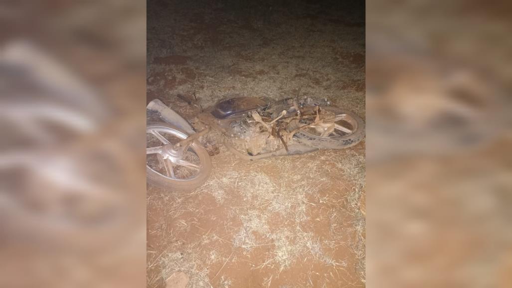 Chocan por alcance a un motociclista y muere