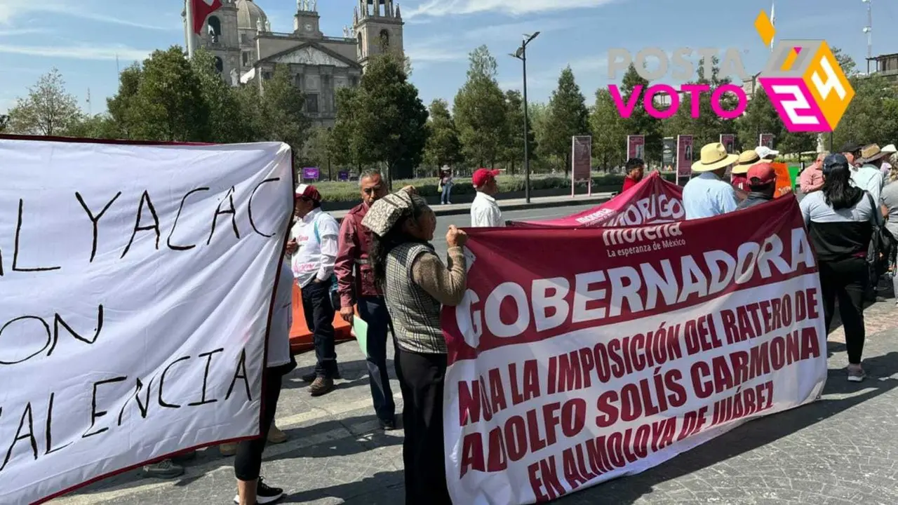 Los morenistas inconformes advirtieron que si no hay cambios en las candidaturas, no votarán por Morena. Foto: Alberto Dzib